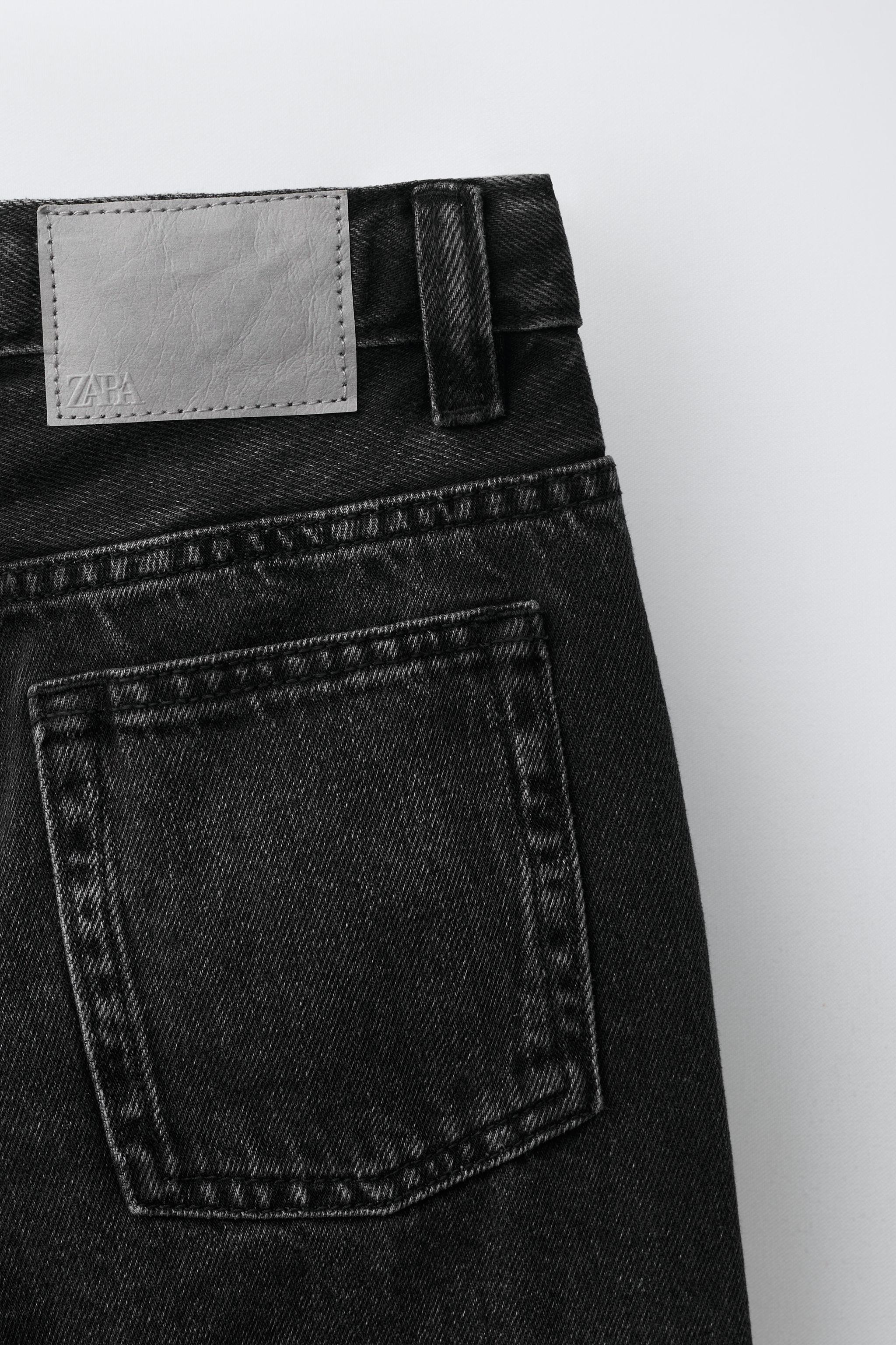 RAW HEM FLARE JEANS